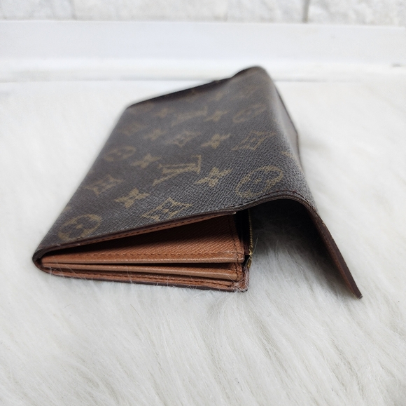 AUTH VINTAGE LOUIS VUITTON long wallet in monogram - Picture 4 of 14